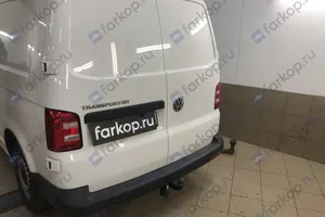 Установили фаркоп Steinhof для Volkswagen Transporter T6 2019 г.в.