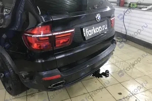 Установили фаркоп TowRus для BMW X5 2007 г.в.