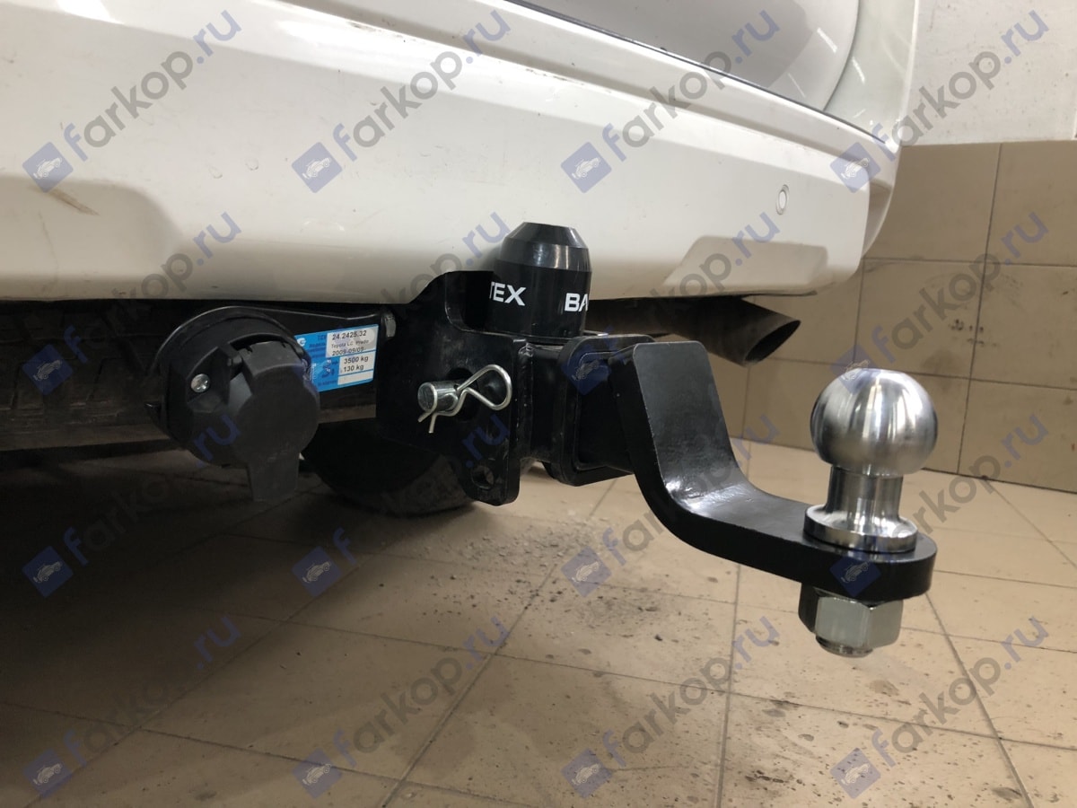 Установили фаркоп Baltex для Toyota Land Cruiser Prado J150 2019 г.в. Установили фаркоп Baltex для Toyota Land Cruiser Prado J150 2019 г.в.