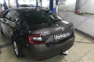 Установили фаркоп Трейлер для Skoda Octavia 2019 г.в.
