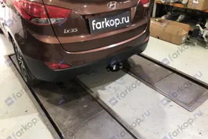 Установили фаркоп Oris для Hyundai ix35 2013 г.в.