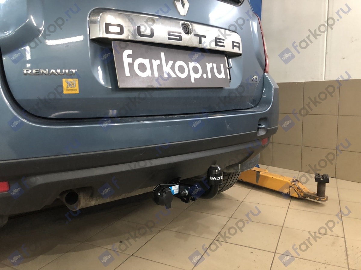 Установили фаркоп Baltex для Renault Duster 2013 г.в. Установили фаркоп Baltex для Renault Duster 2013 г.в.