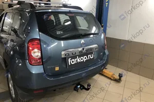 Установили фаркоп Baltex для Renault Duster 2013 г.в.