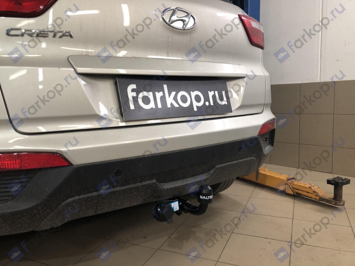 Установили фаркоп Baltex для Hyundai Creta 2016 г.в. Установили фаркоп Baltex для Hyundai Creta 2016 г.в.