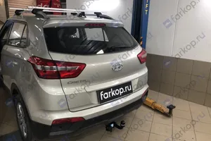 Установили фаркоп Baltex для Hyundai Creta 2016 г.в.