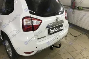 Установили фаркоп Oris для Nissan Terrano 2021 г.в.