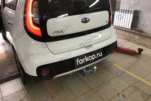 Установили фаркоп Лидер Плюс для Kia Soul 2015 г.в.
