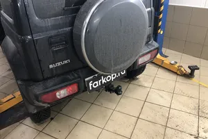 Установили фаркоп TowRus для Suzuki Jimny 2020 г.в