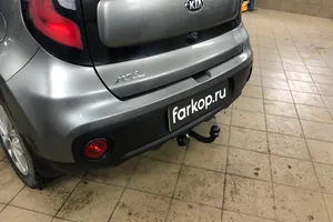 Установили фаркоп Oris для Kia Soul 2018 г.в.