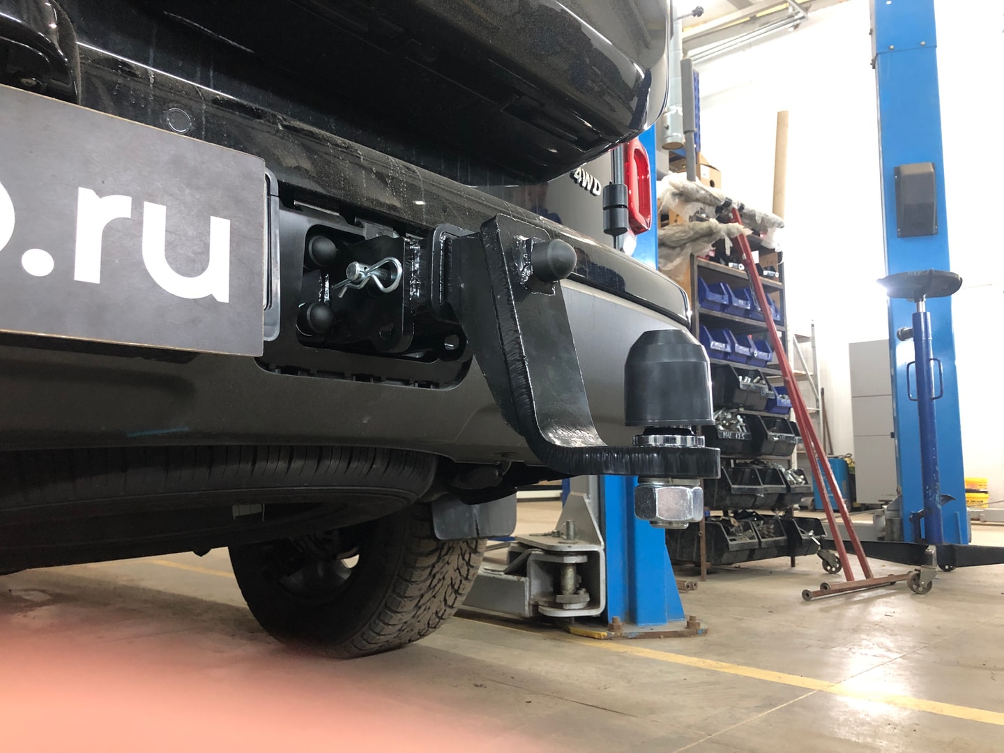 Установили фаркоп TowRus для Haval H9 2024 г.в. Установили фаркоп TowRus для Haval H9 2024 г.в.
