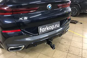 Установили фаркоп TowRus для BMW X6 2019 г.в.