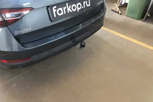 Установили фаркоп Galia для Skoda Superb 2015 г.в.