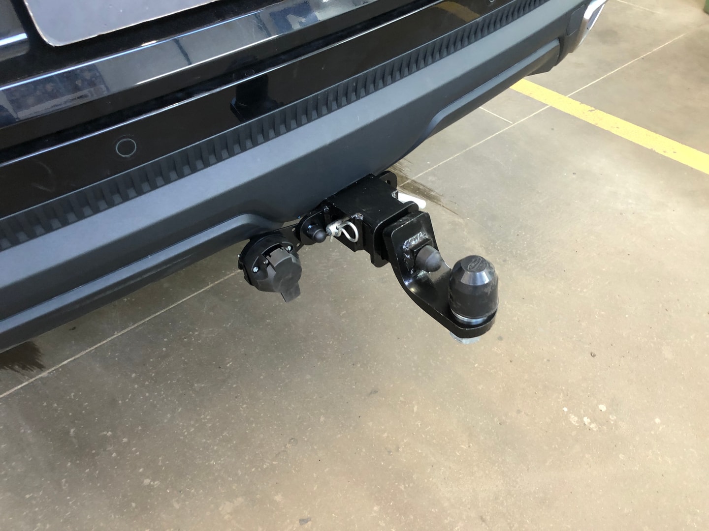 Установили фаркоп TowRus для Gac GS8 2023-2025 г.в. Установили фаркоп TowRus для Gac GS8 2023-2025 г.в.