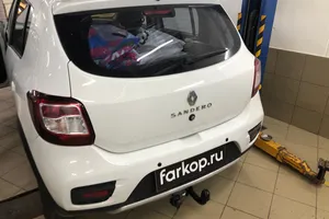 Установили фаркоп Berg для Renault Sandero Stepway 2014-2025 г.в.