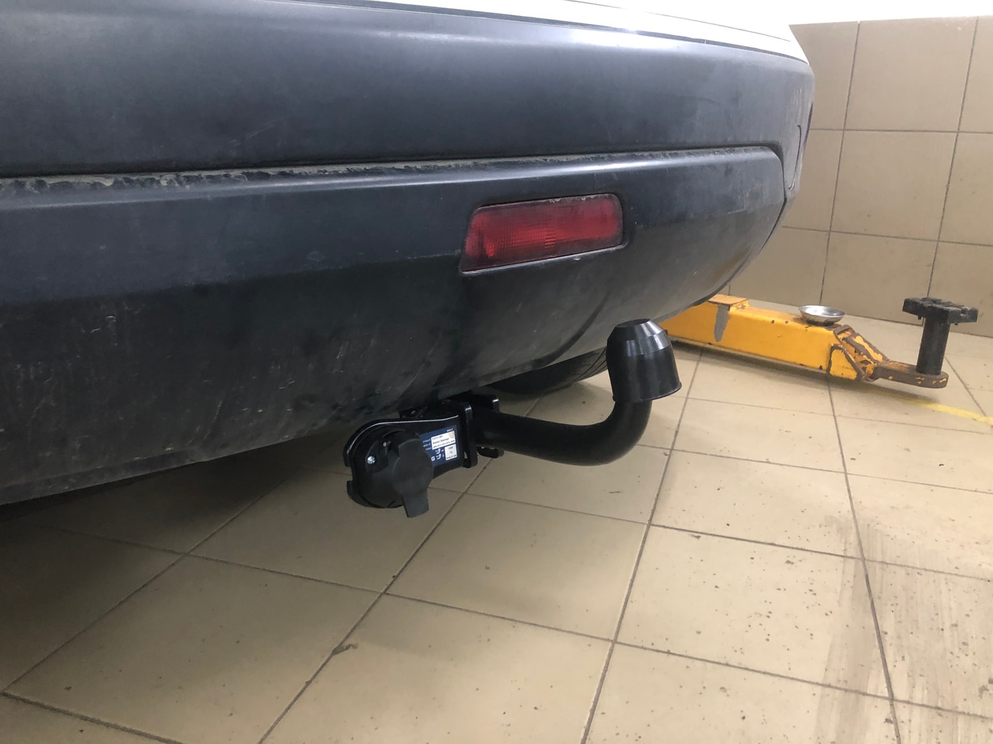 Установили фаркоп Berg для Nissan Qashqai 2006-2013 г.в. Установили фаркоп Berg для Nissan Qashqai 2006-2013 г.в.