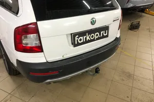 Установили фаркоп Galia для Skoda Octavia 2005-2013 г. в.