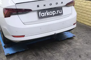 Установили фаркоп Steinhof для Skoda Octavia 2020-2025 г. в.
