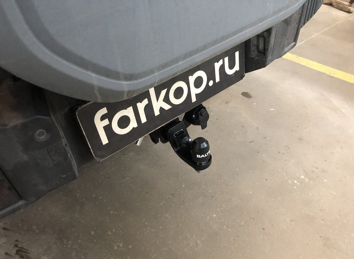 Установили фаркоп TowRus для Jetour T2 2023-2025 г. выпуска