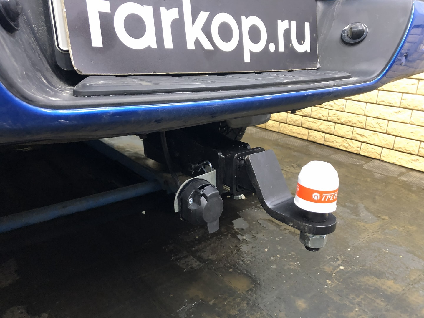 Установили фаркоп Трейлер для Jac T8 2023-2026 г. в.